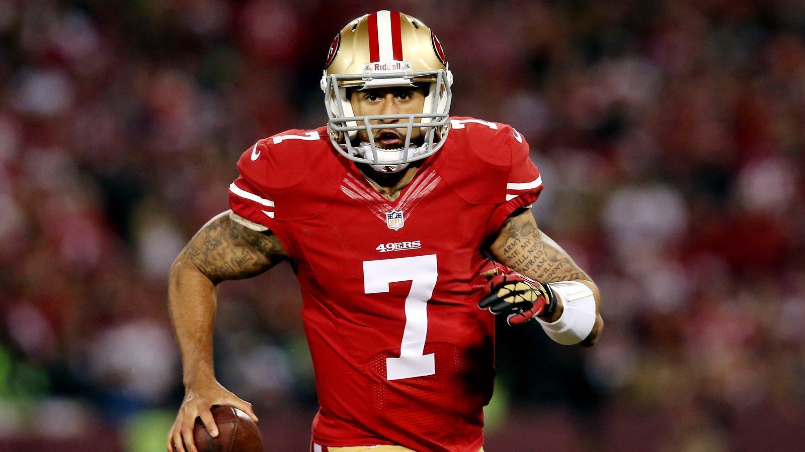 
                <strong>Sollte Colin Kaepernick einen Platz bei einem NFL-Team haben? </strong><br>
                Ja, 95 Prozent
              