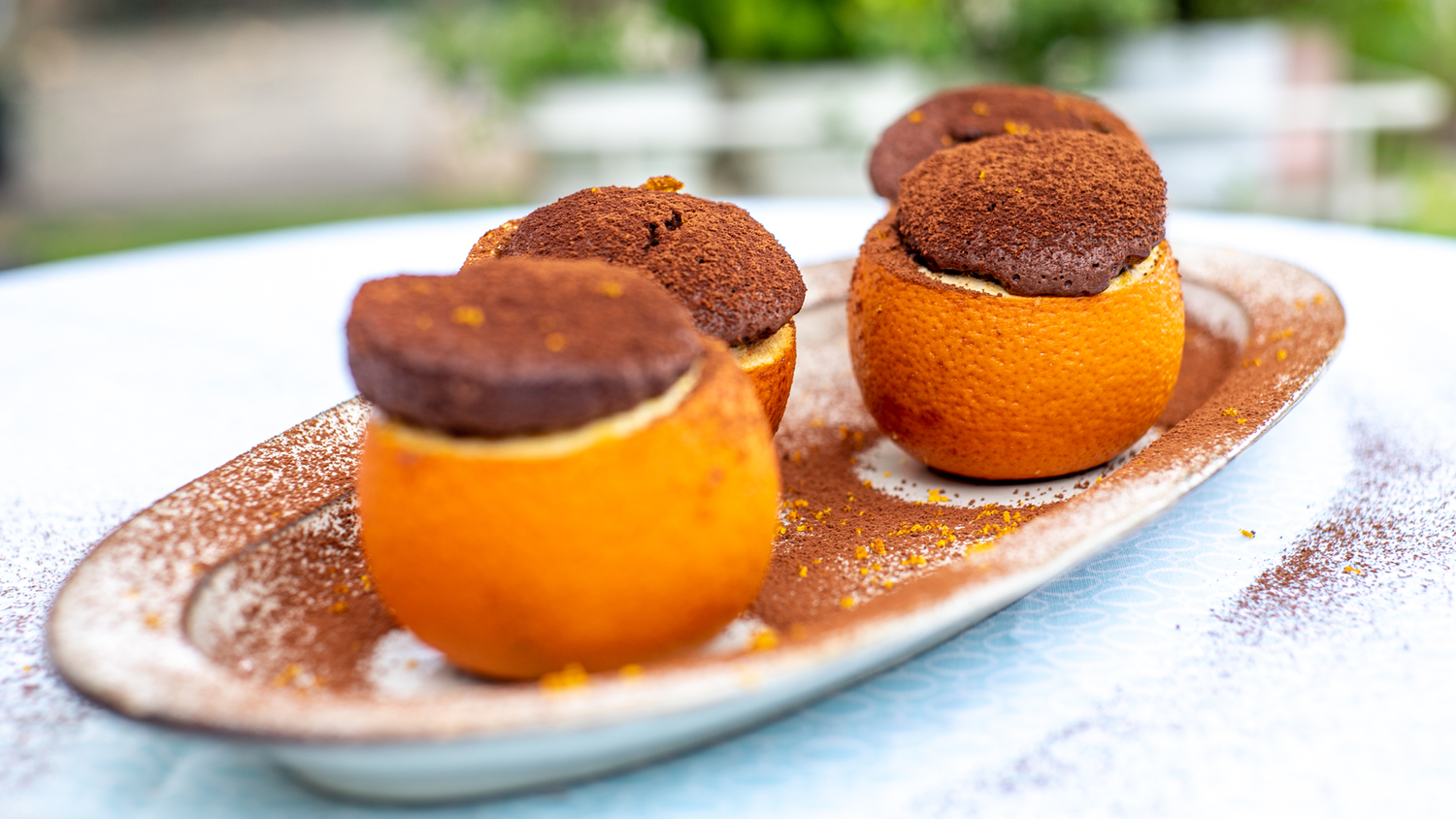 Schokokuchen aus Orange