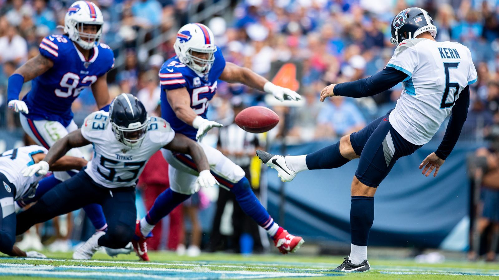 
                <strong>Punter</strong><br>
                Brett Kern (Tennessee Titans), 34 Stimmen2nd Team: Tress Way (Washington Redskins), 13 Stimmen
              