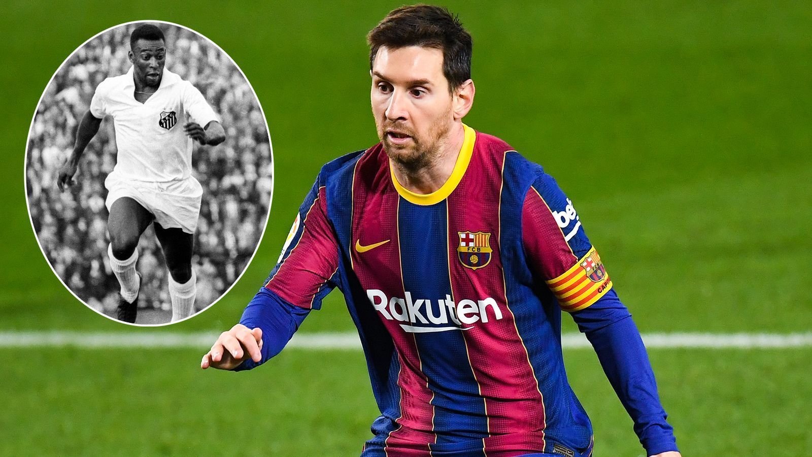 
                <strong>644 Tore: Messi bricht Peles Rekord</strong><br>
                Eigentlich waren Peles 643 Tore für den FC Santos ein Rekord für die Ewigkeit - doch Lionel Messi hat ihn gebrochen! Beim 3:0 gegen Real Valladolid erzielte Messi sein 644. Tor für den FC Barcelona, so viele Treffer für ein einziges Team hat noch nie ein Spieler erzielt. Und es darf bezweifelt werden, ob diese Marke jemals gebrochen wird. "Als ich angefangen habe Fußball zu spielen, hätte ich nie gedacht, dass ich irgendwelche Rekorde brechen würde. Schon gar nicht den, den ich heute erreicht habe", zeigte sich Messi im Anschluss auf Instagram demütig.
              