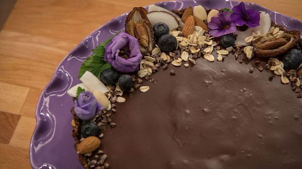 Vegane Schoko-Tarte