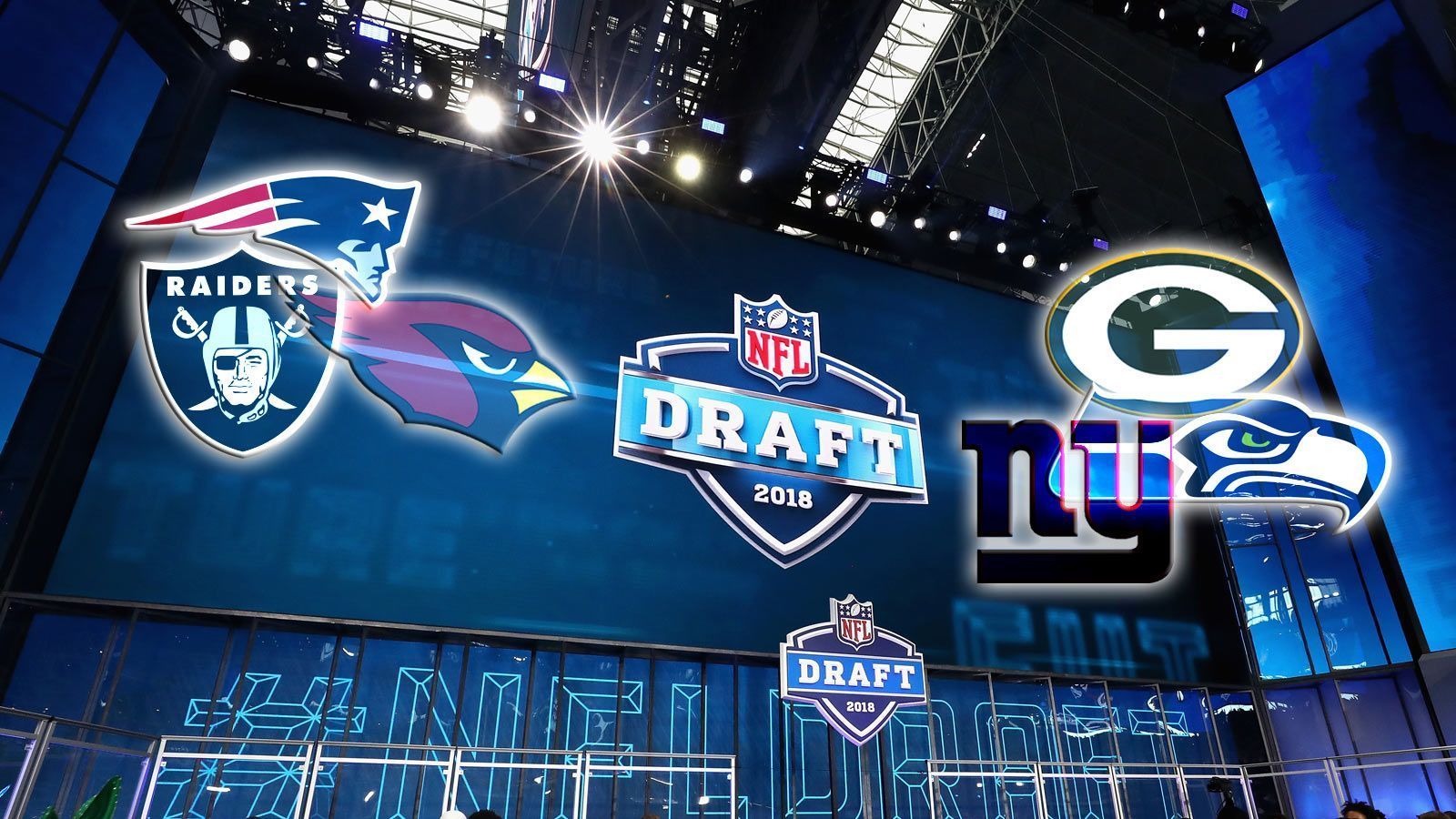 
                <strong>NFL Draft 2019: Die Picks aller Teams</strong><br>
                Der NFL-Draft 2019 steht vor der Tür! In der Nacht vom 25. auf den 26. April startet die Talenteauswahl mit der 1. Runde. Das ganze seht ihr ab 1:50 Uhr live auf ProSieben MAXX und im Livestream auf ran.de. Die Runden 2 bis 7 folgen an den nächsten beiden Tagen. Doch wie viele Picks haben eigentlich die einzelnen NFL-Teams? ran.de gibt einen Überblick.
              