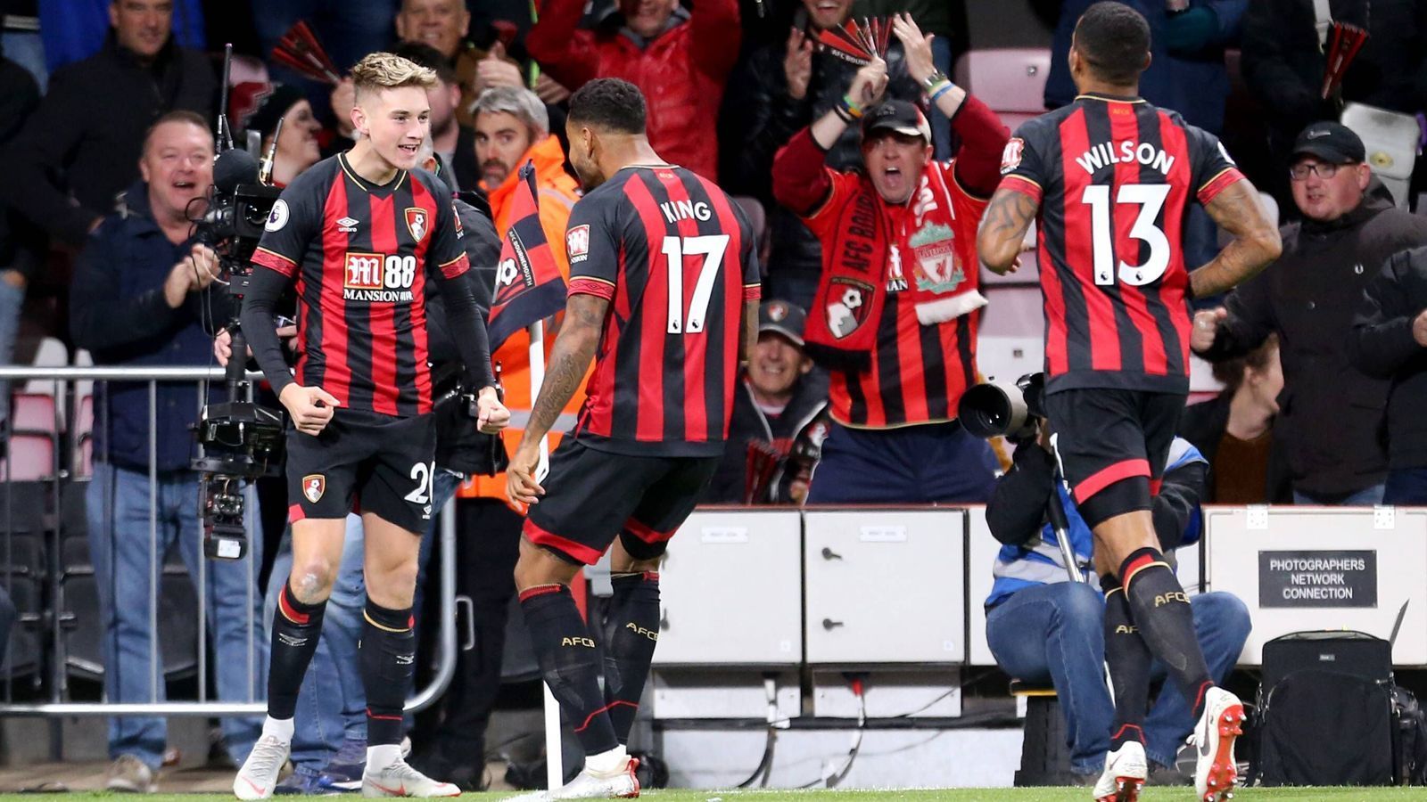 
                <strong>Platz 19: AFC Bournemouth - 10,2 Prozent</strong><br>
                
              