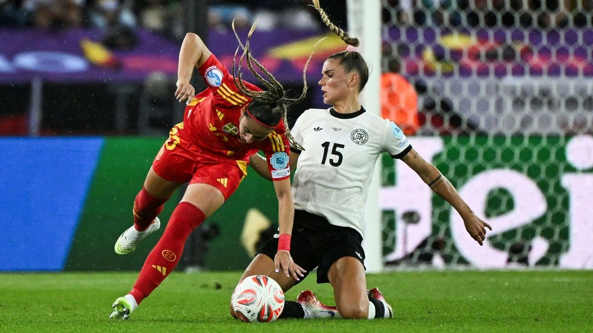 Umkämpftes Spiel mit bitterem Ausgang für Deutschland