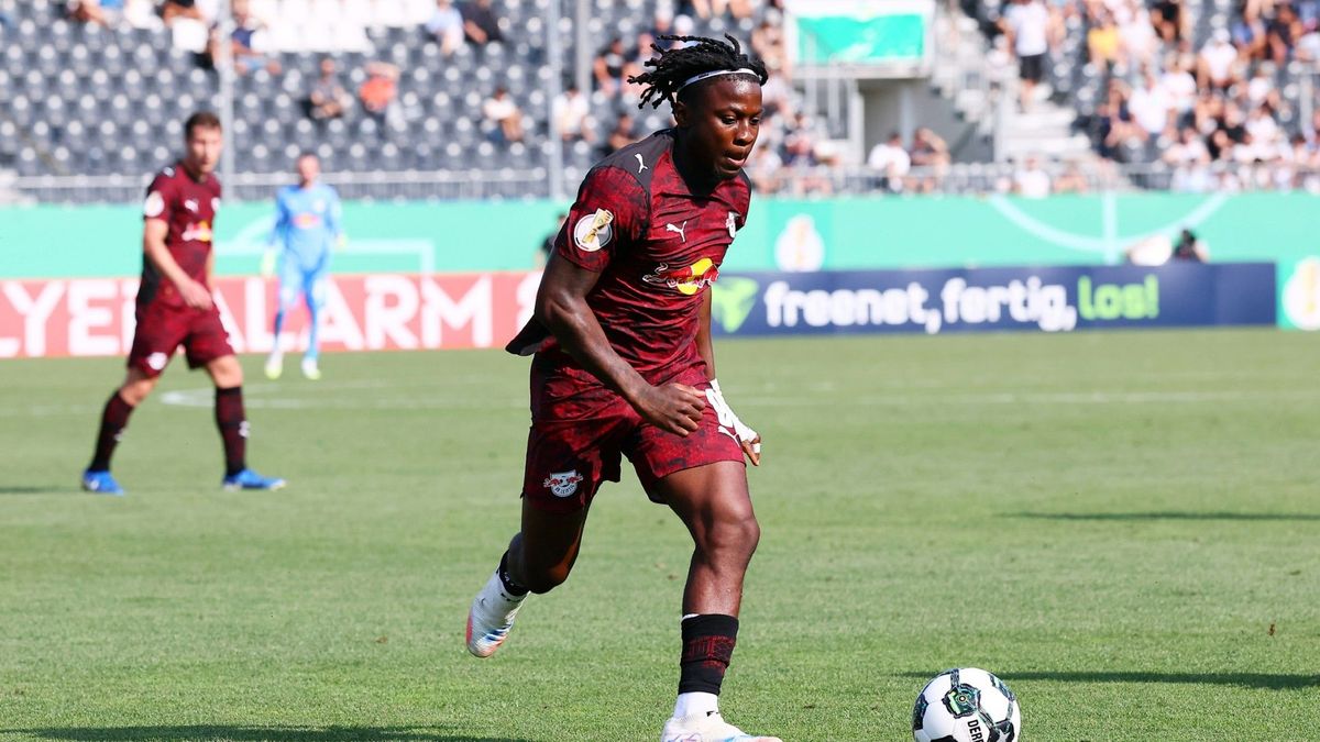 Johan Bakayoko geht für RB Leipzig auf Torejagd