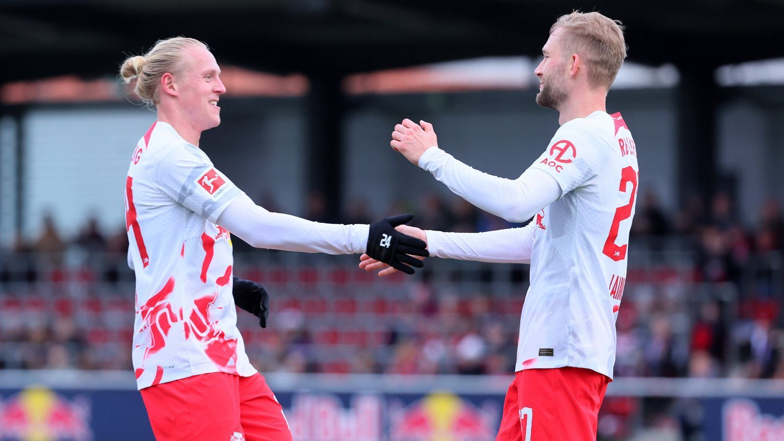 
                <strong>RB Leipzig: 10 Österreicher verpflichtet</strong><br>
                Xaver Schlager (li.), Konrad Laimer (re.), Nicolas Seiwald (ab der Saison 2023/24), Hannes Wolf, Stefan Ilsanker, Marcel Sabitzer, Stefan Hierländer, Georg Teigl, Roman Wallner, Niklas Hoheneder
              