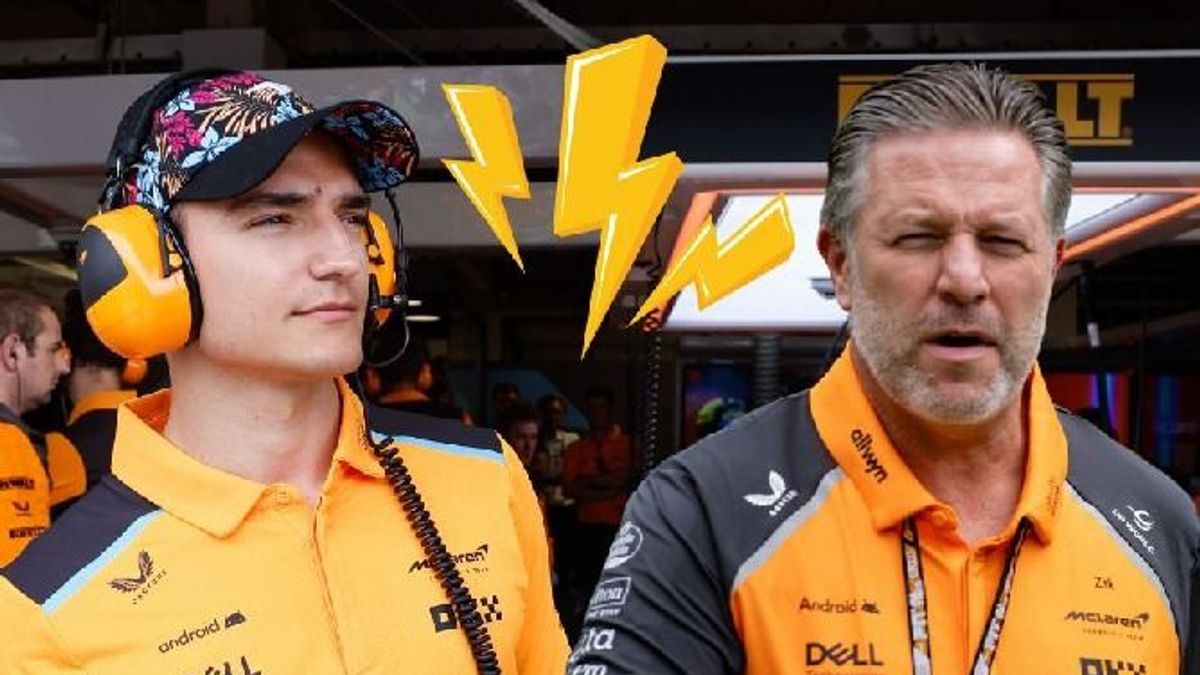 Alex Palou und Zak Brown (Fotomontage)