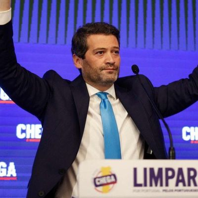 Rechts-Ruck in Portugal? Die rechtspopulistische Chega-Partei kann großen Zuwachs erzielen.