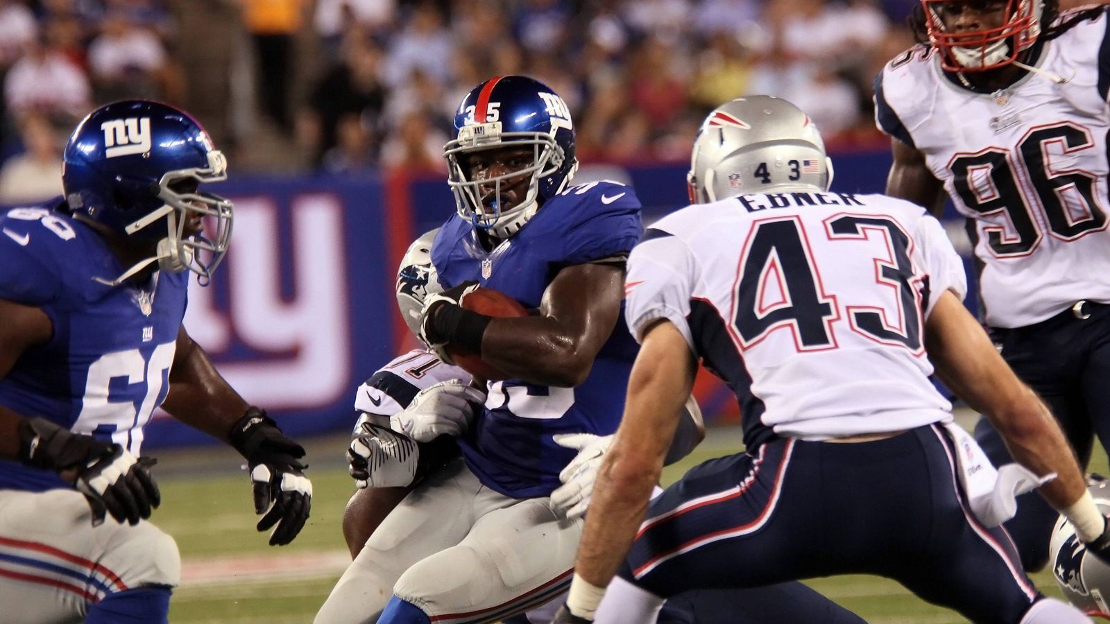 
                <strong>Super Bowl 2012: New York Giants (21:17 gegen die New England Patriots)</strong><br>
                Saison danach: 9-7, Playoffs verpasst
              