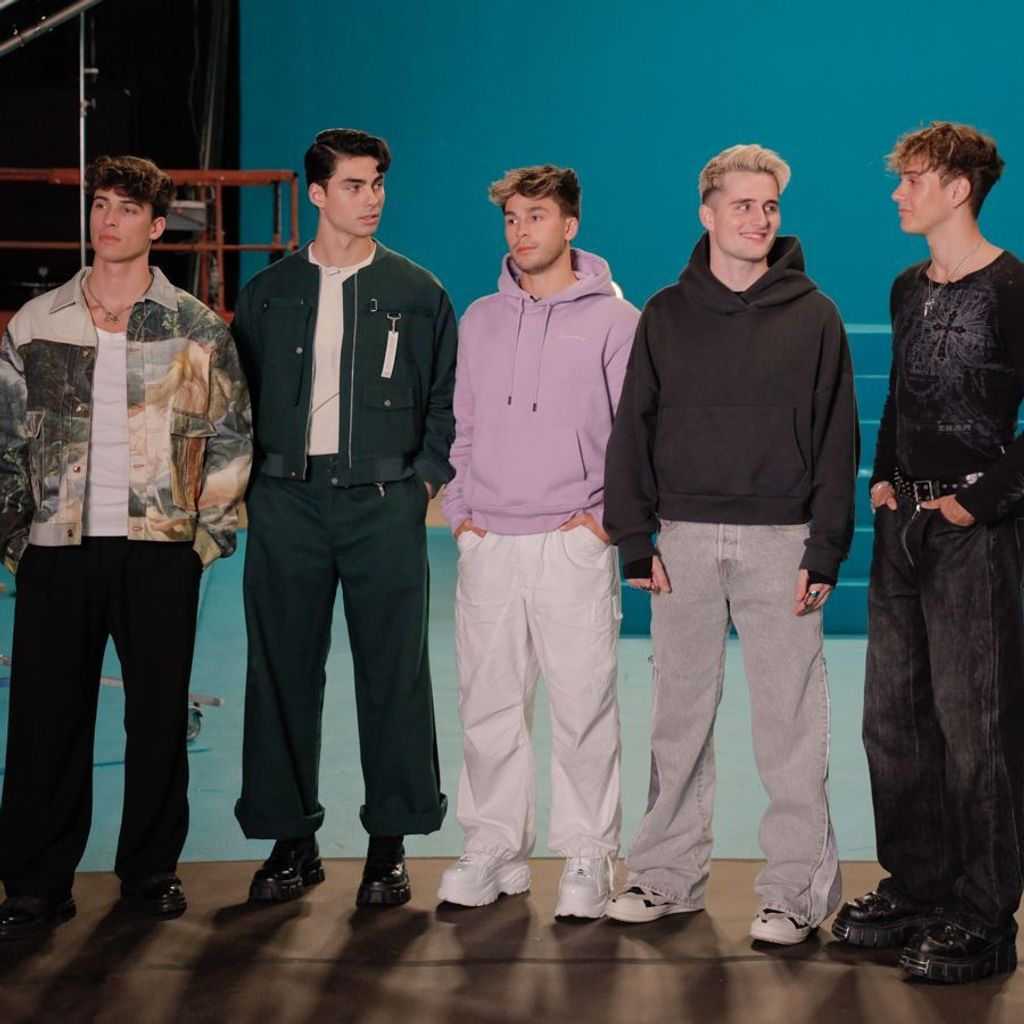 Die Elevator Boys überraschen die Models bei GNTM 2023