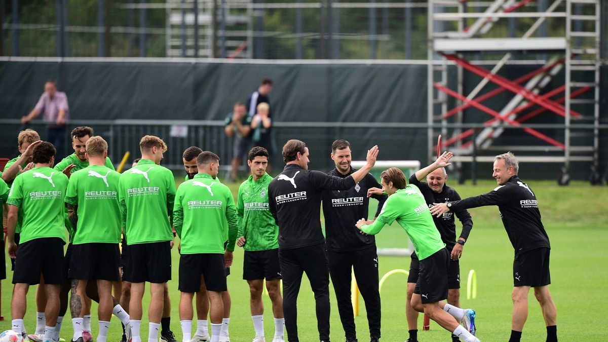 Florian Neuhaus bei seiner Rückkehr zu den Profis