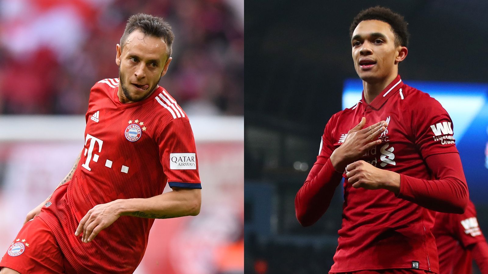 
                <strong>Abwehr: Rafinha vs. Trent Alexander-Arnold</strong><br>
                Rafinha wird wohl den gelbgesperrten Kimmich ersetzen. Der Brasilianer ist ein solider Ersatzmann, aber eben auch nicht mehr. In der Champions League deckte Real Madrid ein ums andere Mal seine Schwächen auf. Trent Alexander-Arnold ist auf der Außenverteidiger eines der größten Talente Europas und hat sich mit 20 Jahren schon als Stammspieler bei Liverpool etabliert. Punkt Alexander-Arnold. Bayern 0:2 Liverpool 
              