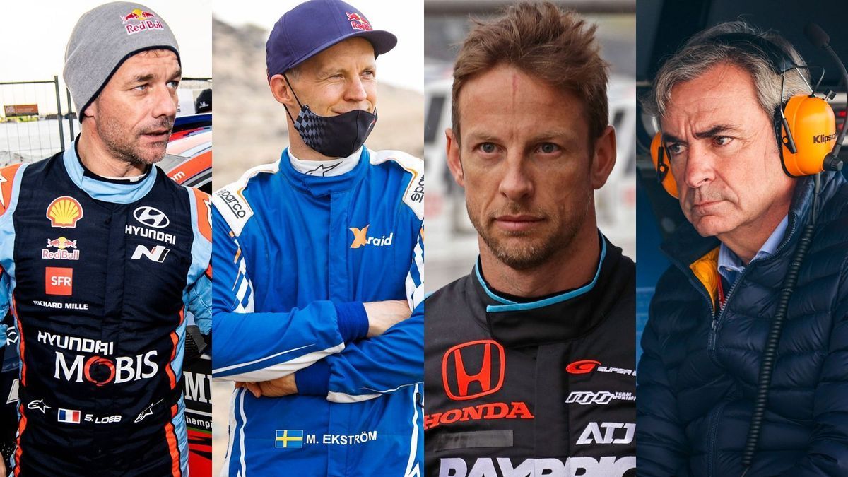 Button, Sainz, Ekström, Loeb: Die Stars der Extreme E