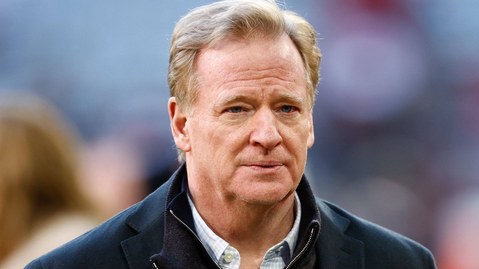 
                <strong>Roger Goodell</strong><br>
                Der Chef des Ganzen, NFL-Commissioner Roger Goodell, ebenfalls nicht.
              