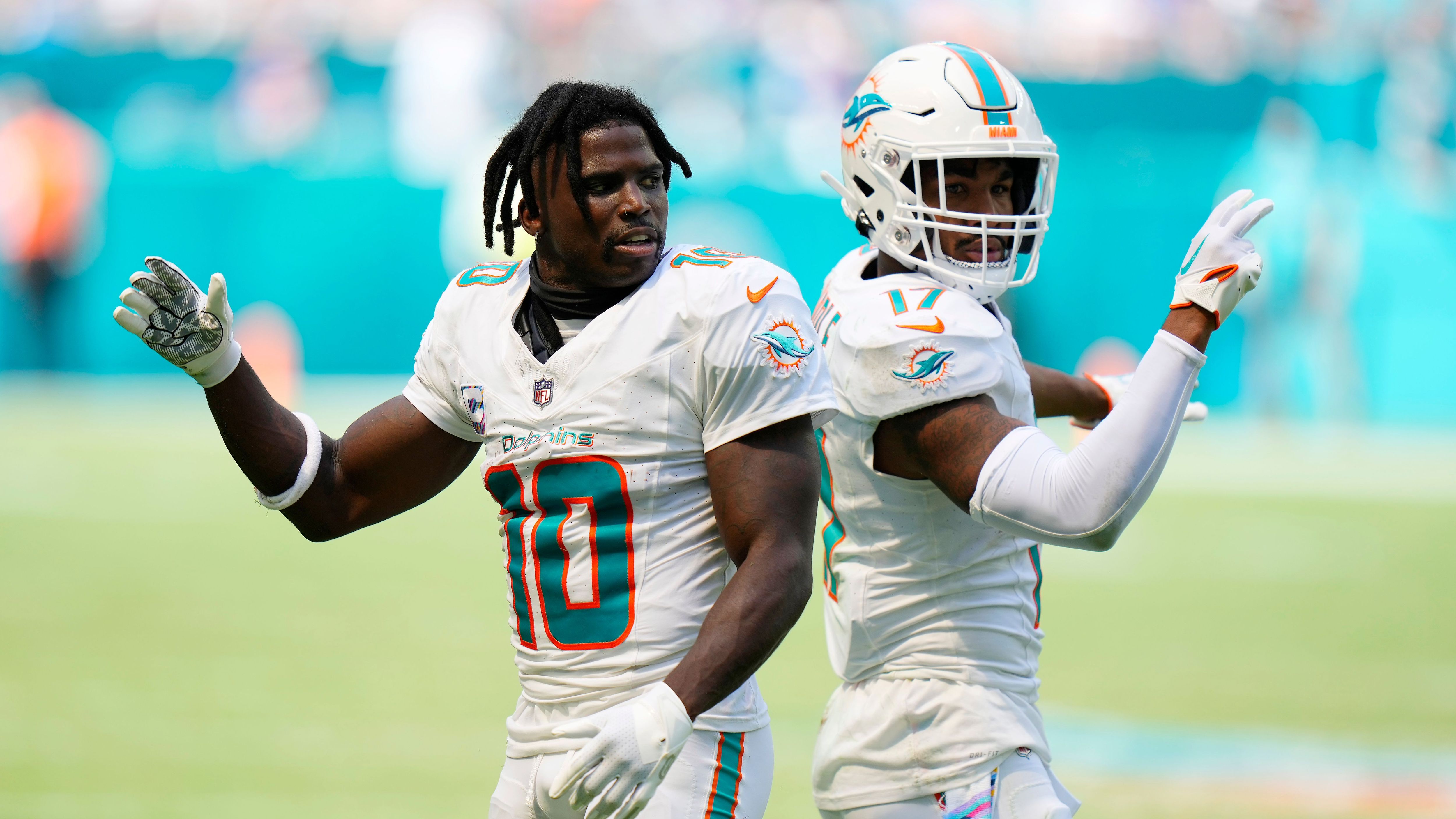 <strong>Platz 26: Miami Dolphins</strong><br>Nettoruhezeit: -8 Tage<br>Bye Week: Woche 6