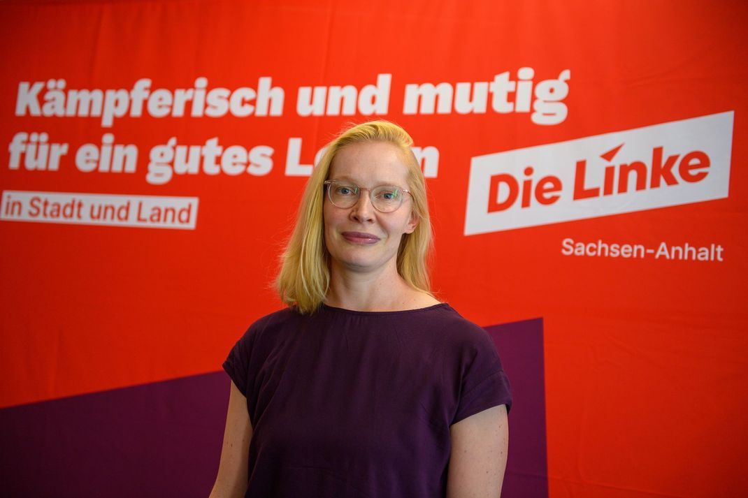 Kritisiert den Kurs der Landesregierung beim Corona-Sondervermögen: Linken-Politikerin Kristin Heiß. (Archivbild)