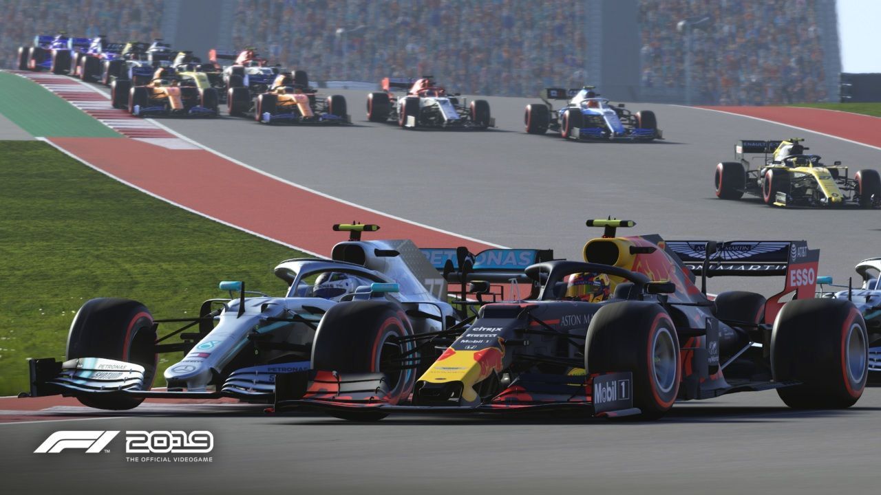 
                <strong>F1 2019 (Codemasters) </strong><br>
                Formel 1 SimulationErscheinungsdatum: 28.06.2019Plattformen: PlayStation 4, Xbox One, Microsoft Windows
              