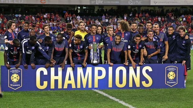 
                <strong>Teamwert: Paris Saint-Germain</strong><br>
                Teamwert: Mit rund 409 Millionen Euro liegt der geschätzte Marktwert von PSG weit unter Reals Mega-Summe. Im Schnitt hat ein Spieler der Pariser einen Marktwert von rund 17 Millionen Euro.
              