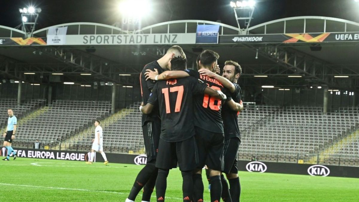 Mancheester United mit klarem Sieg in Linz