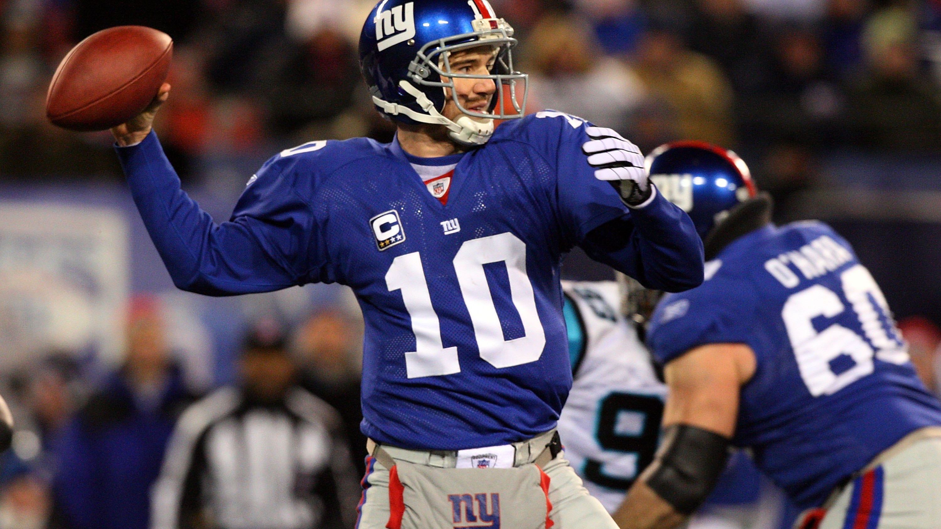 <strong>Platz 15: New York Giants</strong><br>Jahr: 2008<br>Punktedifferenz: +146<br>Am Ende der Saison: Divisional Round