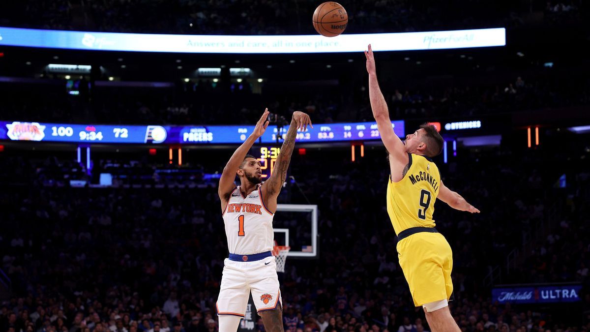 Indiana Pacers v New York Knicks
