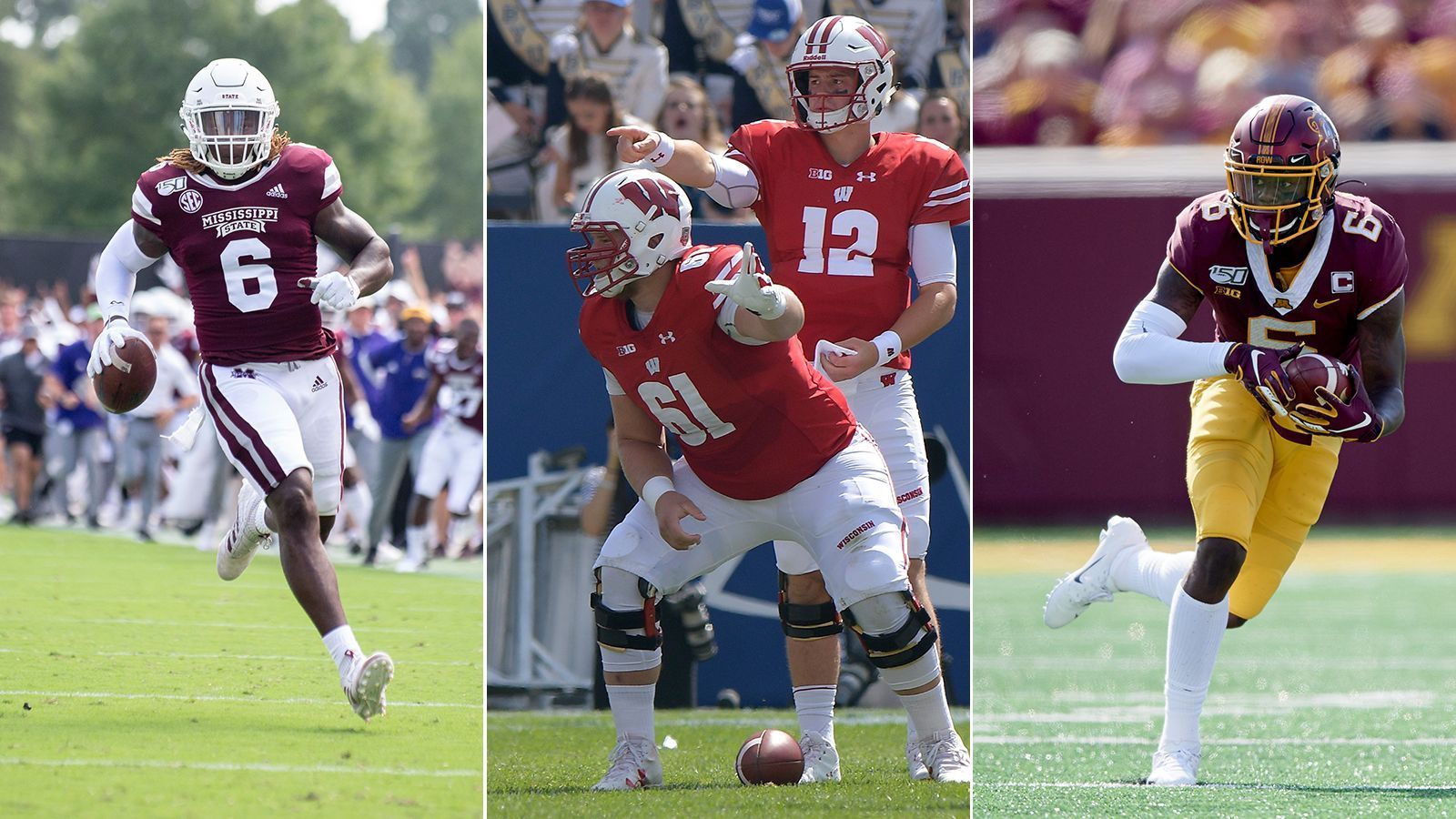 
                <strong>Die Sleeper-Picks des NFL Drafts 2020</strong><br>
                George Kittle, Eddie Jackson und Tyreek Hill zählen zu den besten Spielern auf ihrer jeweiligen Position. Ihre Gemeinsamkeit? Sie alle wurden im NFL-Draft übersehen und erst in den späteren Runden gewählt. Jahr für Jahr entfachen Spätrunden-Picks ihr Potenzial in der NFL. ran.de stellt sechs Kandidaten der vergangenen Talente-Ziehung vor. 
              