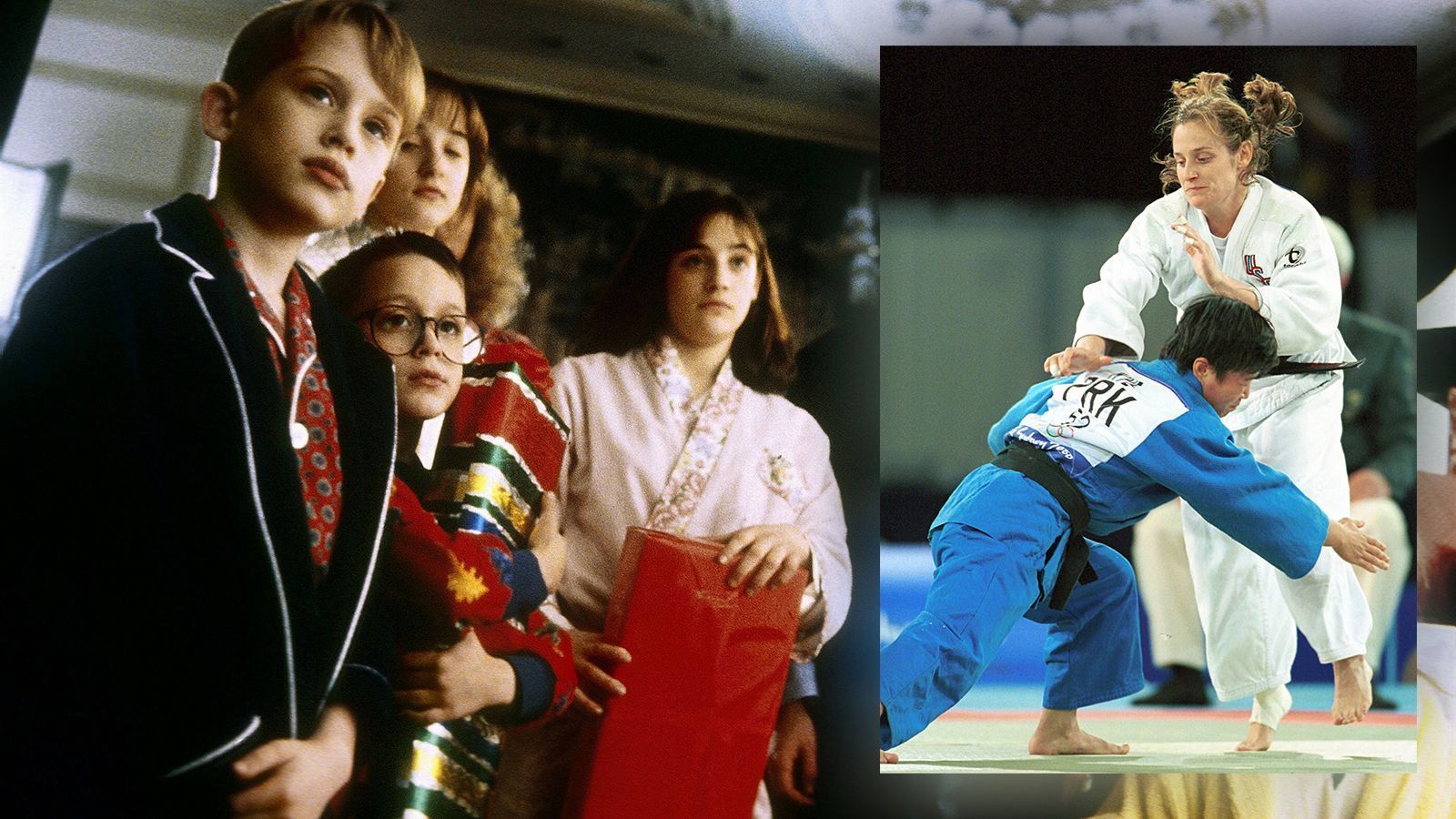 
                <strong>Hillary Wolf alias "Megan McCallister" (Judo)</strong><br>
                Ganz unscheinbar kämpfte sich Wolf zu den Olympischen Spielen. Und doch kannte sie die ganze Welt - als Megan McCallister aus der Filmserie "Kevin allein zu Haus". 1996 in den heimischen USA und 2000 in Australien war die Judoka bei den Olympischen Spielen vertreten. 
              