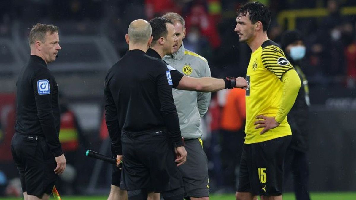 Dortmund fühlte sich vom Schiedsrichter benachteiligt