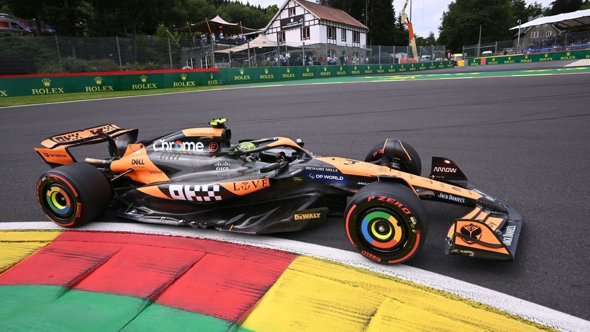 Lando Norris fuhr die Bestzeit