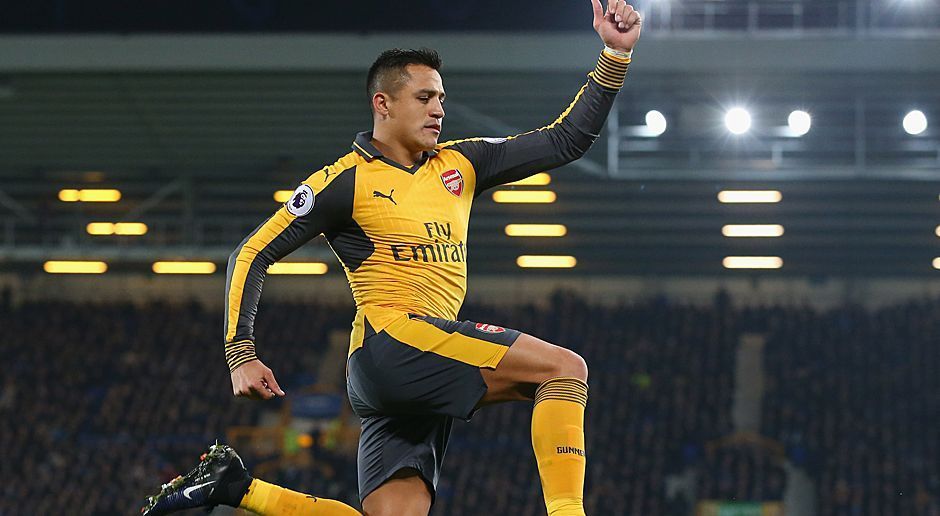 
                <strong>Platz 9 (geteilt): Alexis Sanchez (FC Arsenal)</strong><br>
                17 Tore in der Premier League x 2 = 
              