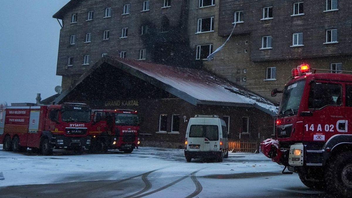 Brandkatastrophe in türkischem Skigebiet