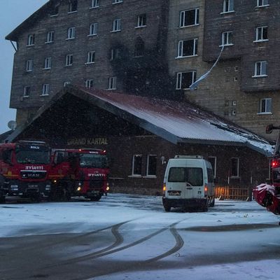 Brandkatastrophe in türkischem Skigebiet