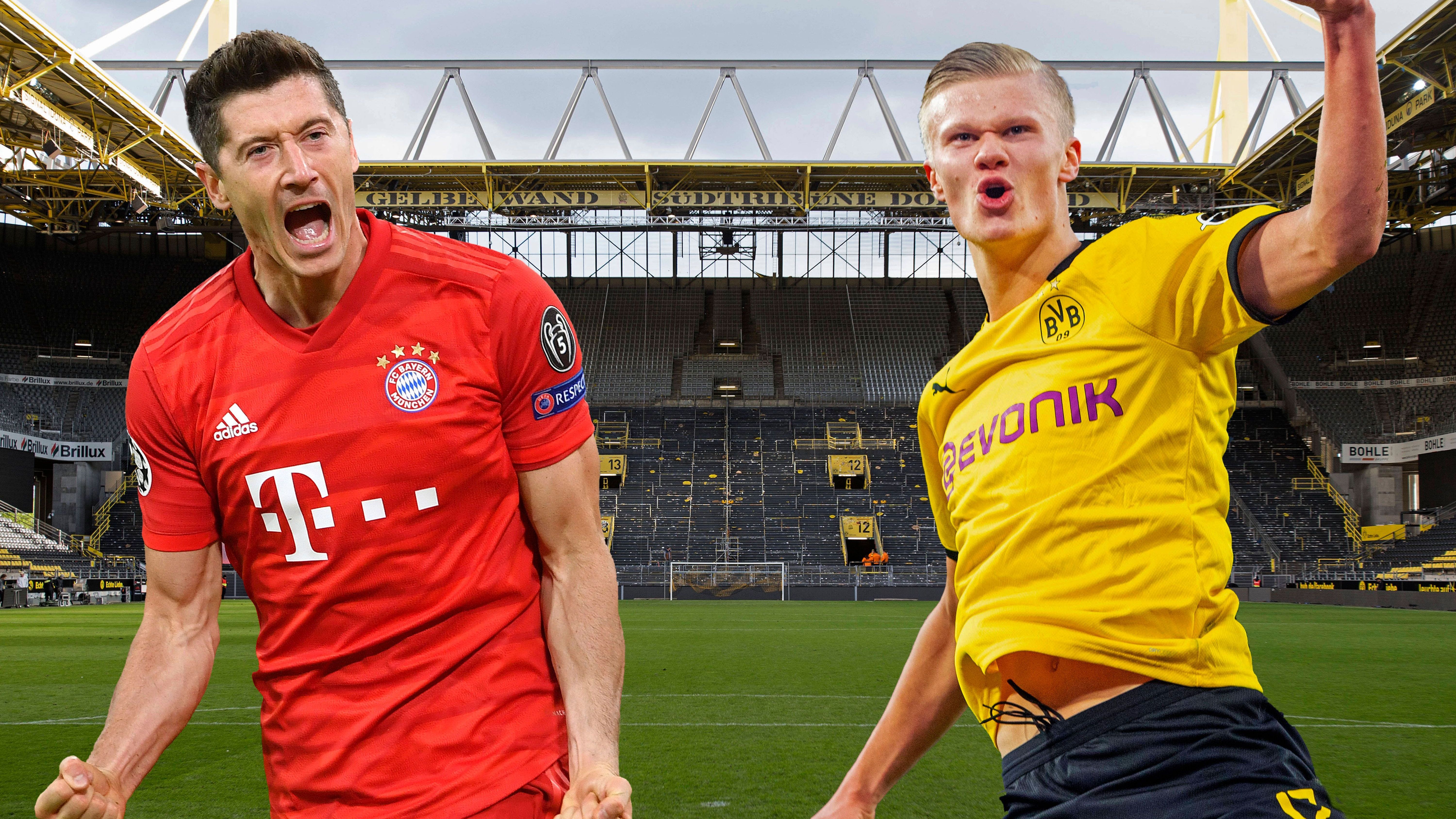 <strong>Saison 2019/20 – Vorsprung 13 Punkte</strong><br> Meister: FC Bayern München (82)<br> Vize: Borussia Dortmund (69)