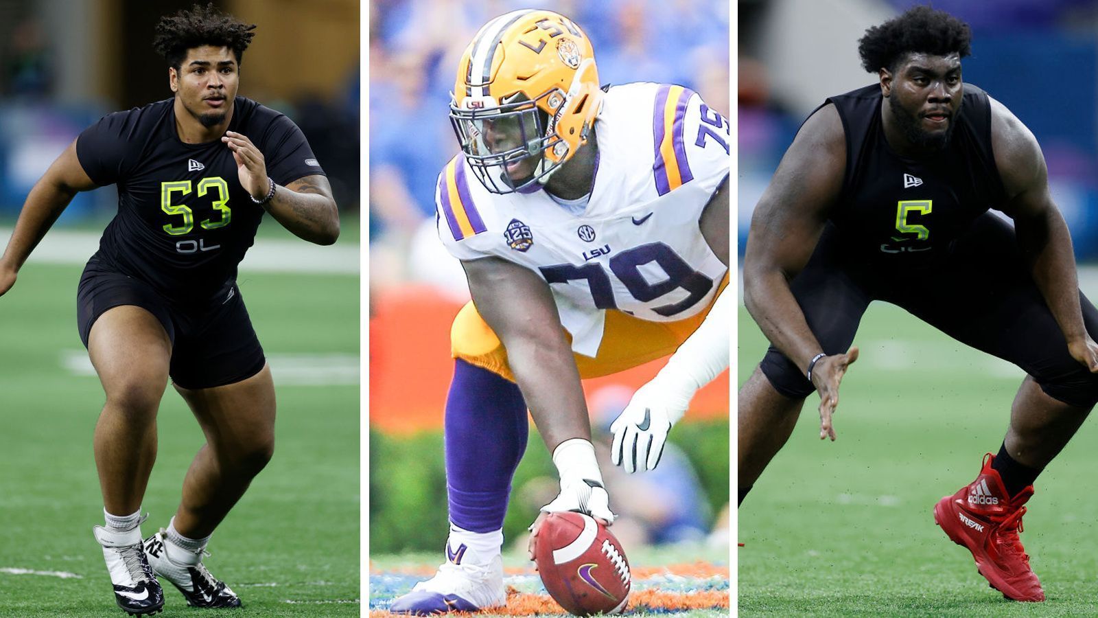 
                <strong>Die besten Quarterback-Beschützer im NFL Draft 2020</strong><br>
                Beim NFL Draft 2020 (am 23. April live auf ProSieben MAXX und ran.de) mögen vor allem die Quarterbacks wie Joe Burrow oder Tua Tagovailoa im Fokus der Öffentlichkeit stehen. Doch die Offensive Liner können für den Erfolg einer Mannschaft genauso wichtig sein. Vor allem auf der Position des Offensive Tackles drängen 2020 einige Ausnahmetalente in die NFL. ran.de stellt die besten Offensive Liner im Draft 2020 vor.
              