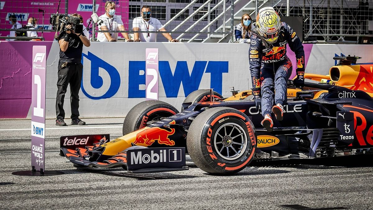 Max Verstappen sichert sich die Pole Position