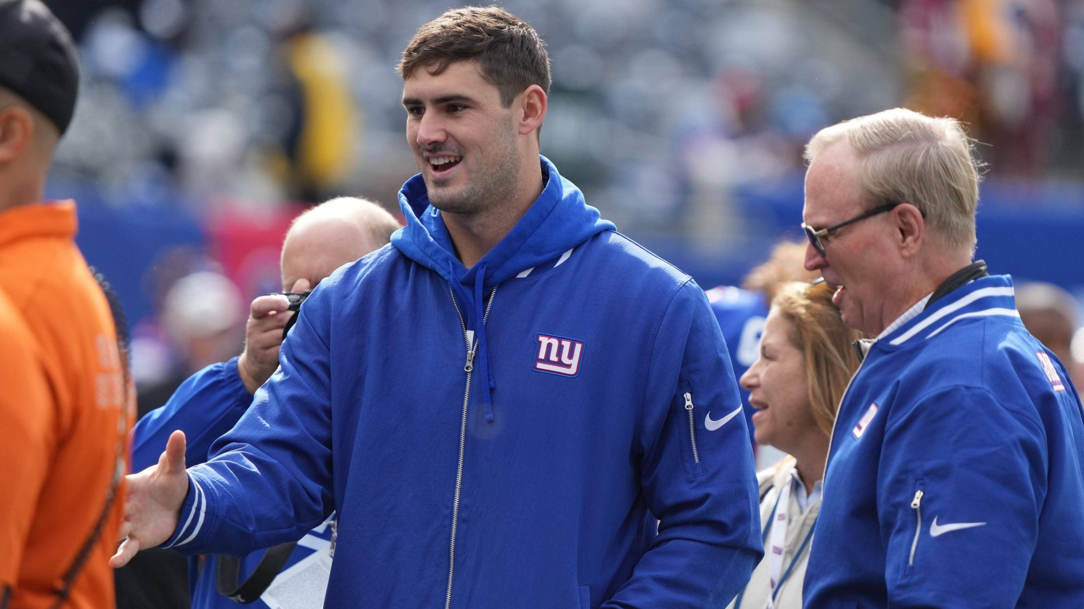 <strong>New York Giants: Daniel Jones</strong><br>Gedraftet: 2019 (1. Runde, Pick 6)<br>Gedraftet von: New York Giants