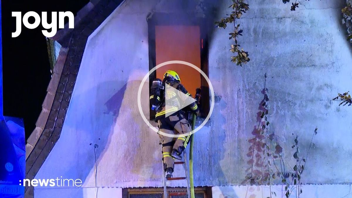 Kind nach Brand in Pinneberg vermisst