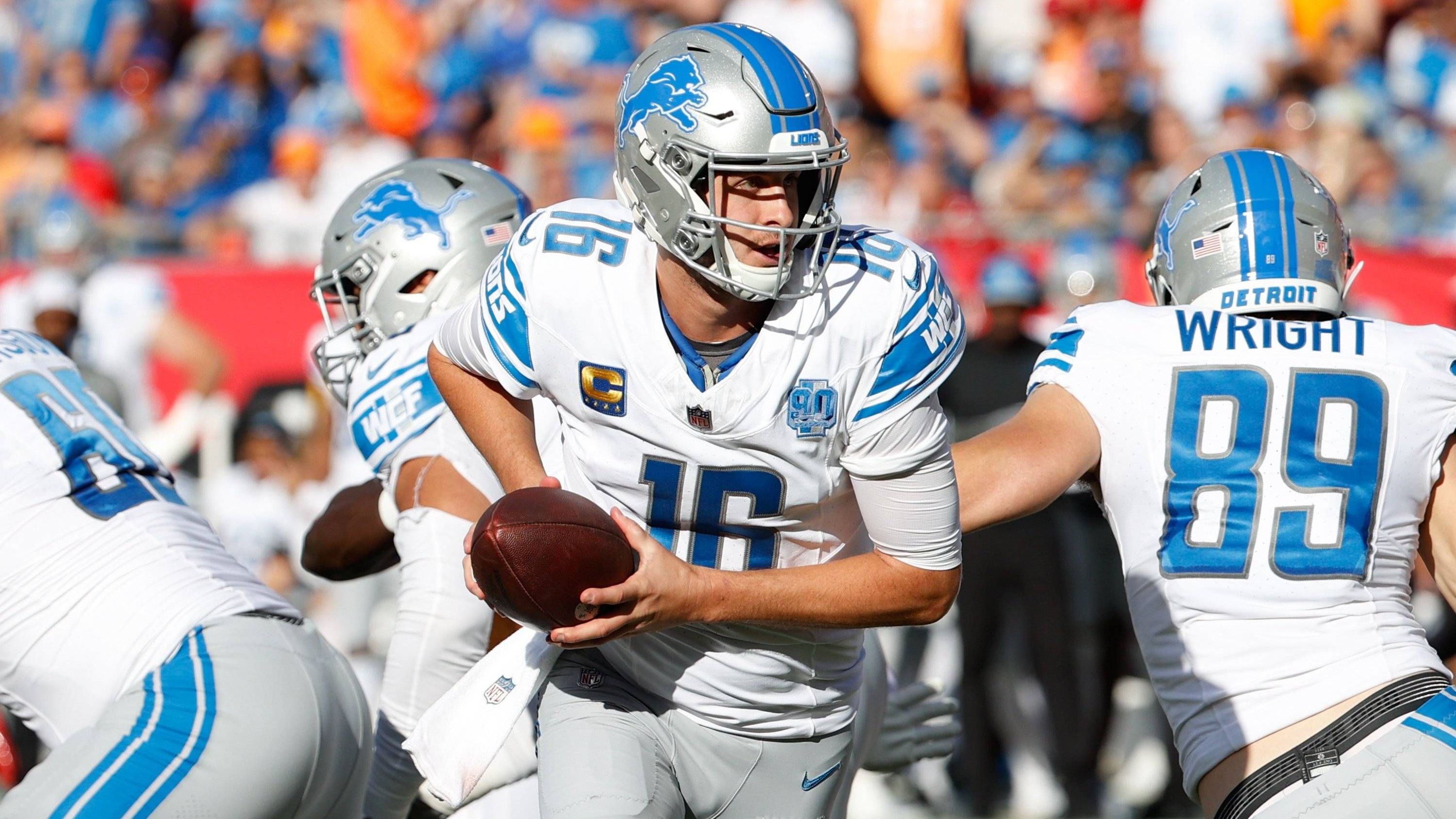 <strong>Detroit Lions<br></strong>13 Verletzte:<br>Nate Sudfeld, C.J. Gardner Johnson, James Houston, Matt Nelson, Jason Cabinda, Emmanuel Moseley, Zonovan Knight, Josh Paschal, Hendon Hooker, James Mitchell, Craig Reynolds, Jonah Jackson, David Montgomery