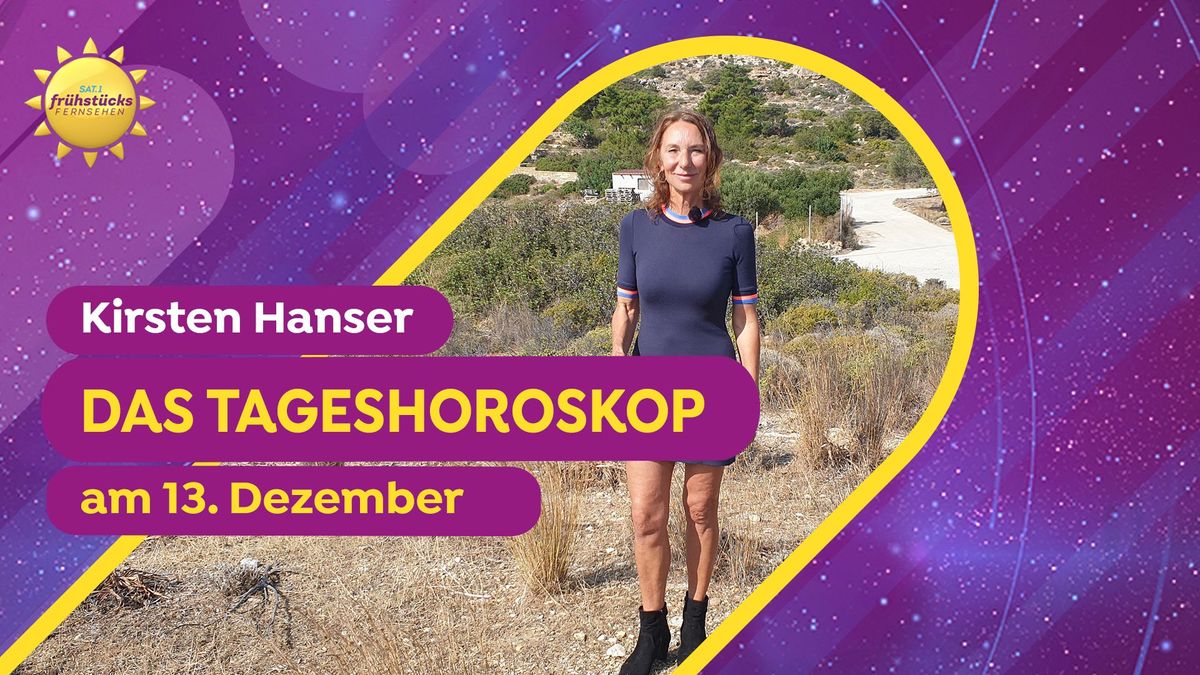 Tageshoroskop vom 13.12.2022