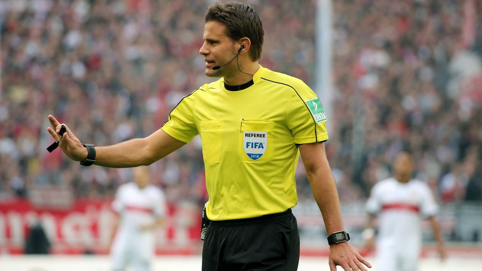 
                <strong>Dr. Felix Brych (München)</strong><br>
                Alter: 43 JahreBeruf: JuristIn der Bundesliga seit: 2004
              