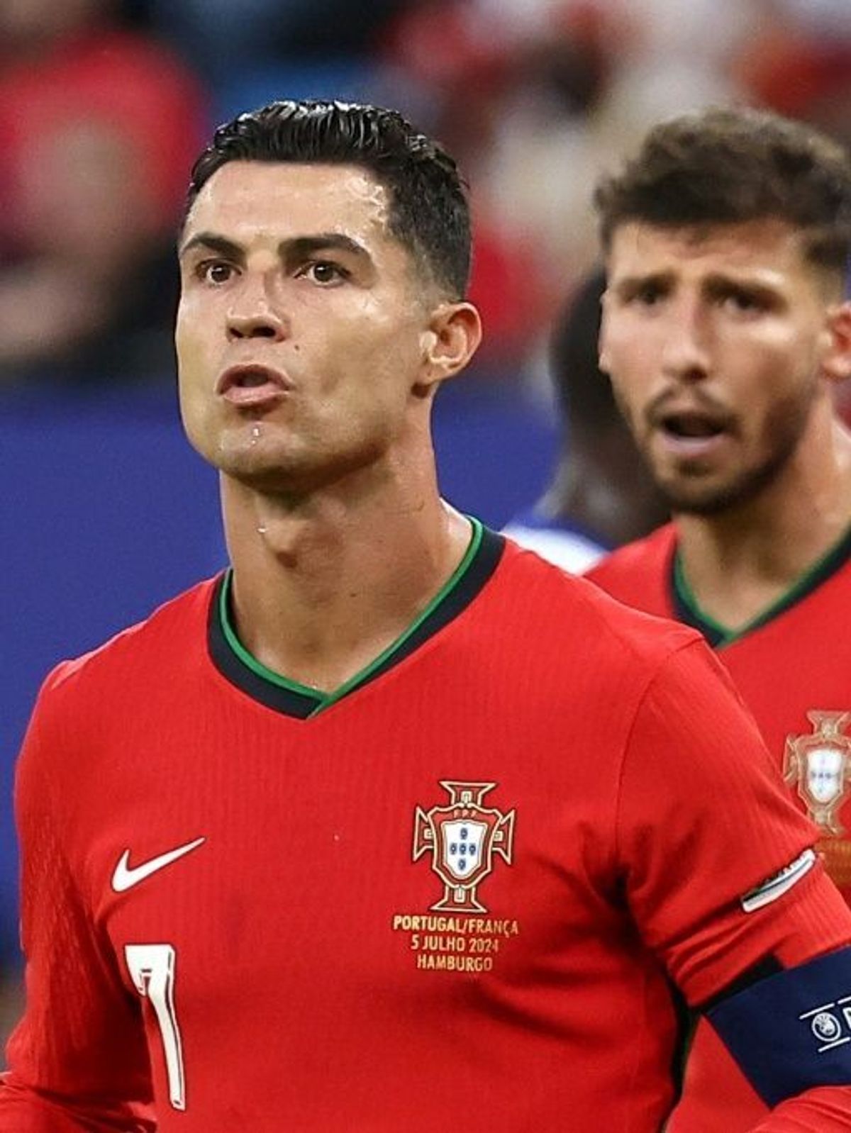 Cristiano Ronaldo spielte seine sechste EURO