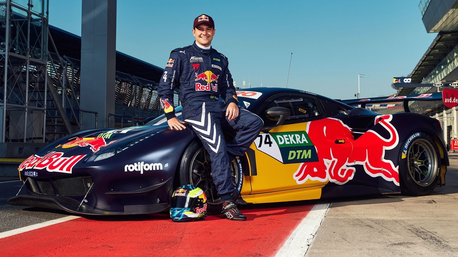 
                <strong>Felipe Fraga (Red Bull AlphaTauri AF Corse)</strong><br>
                &#x2022; Im Team seit: 2022<br>&#x2022; Aktive Jahre in der DTM: seit 2022<br>&#x2022; Erfolge: -<br>
              