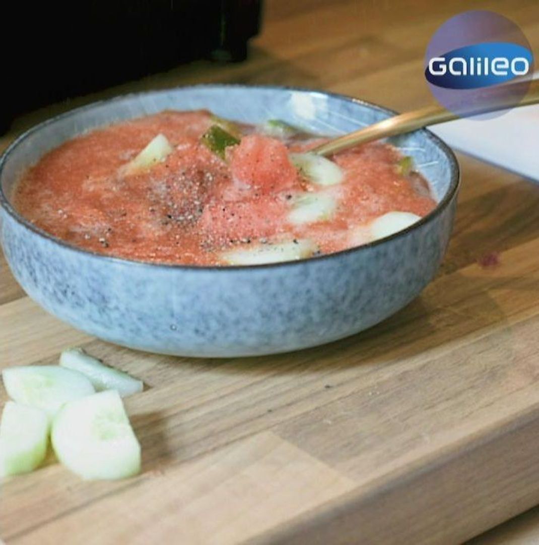 Gazpacho aus Wassermelone