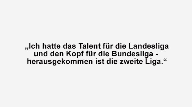 
                <strong>Kloppos beste Sprüche</strong><br>
                Jürgen Klopp über seine Spielerkarriere.
              