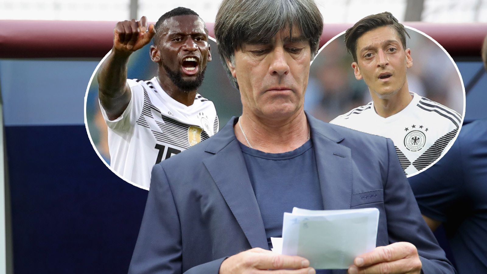 
                <strong>ran-Redakteur Julian Reusch stellt auf: Mit Dreierkette gegen Schweden</strong><br>
                Jetzt geht es ans Eingemachte! Im zweiten Vorrundenspiel gegen Schweden zählt für die deutsche Nationalmannschaft nur ein Sieg, um weiterhin vom WM-Titel träumen zu dürfen. Das Duell gegen Mexiko hat viele Schwächen aufgezeigt, auf die der Bundestrainer Joachim Löw reagieren muss. ran-Redakteur Julian Reusch fordert eine Systemumstellung – Dreierkette hinten, zwei Stürmer vorne! Seine Startelf im Überblick.
              