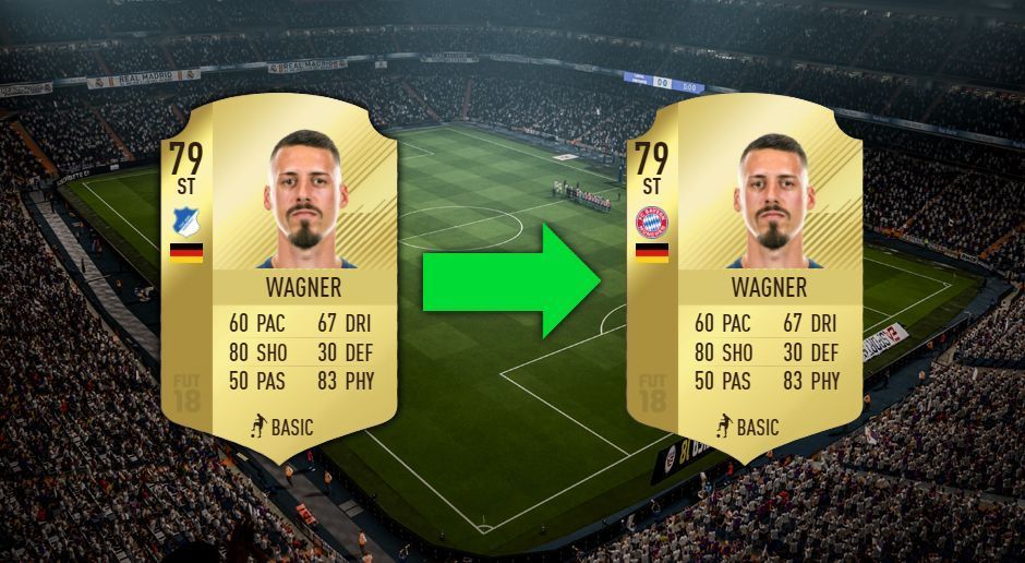 
                <strong>Sandro Wagner – FC Bayern München</strong><br>
                Wechsel von TSG 1899 Hoffenheim zum FC Bayern München
              