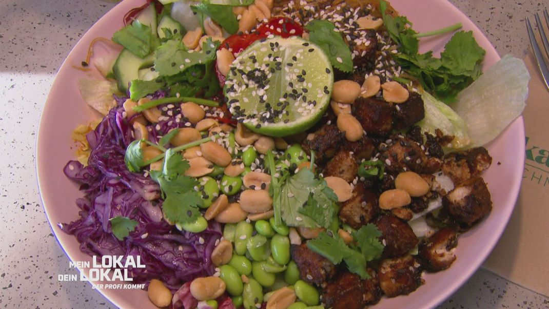 Thai Bowl nach einem Rezept aus dem "Kaspar Schmauser"