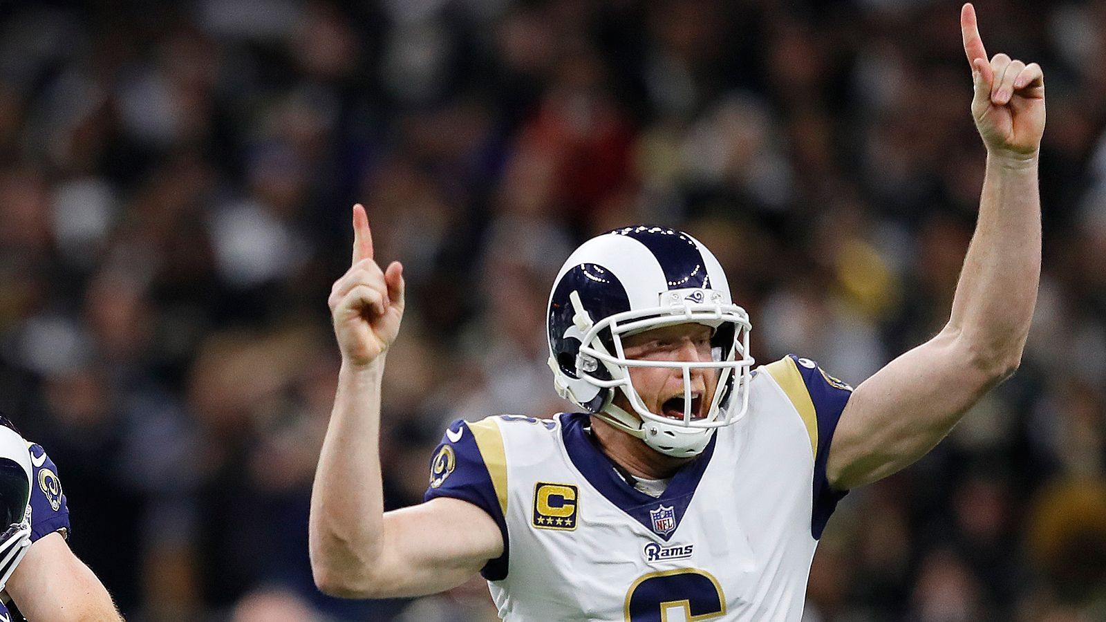 
                <strong>Johnny Hekker</strong><br>
                Johnny Robert Hekker (Punter der Los Angeles Rams)
              