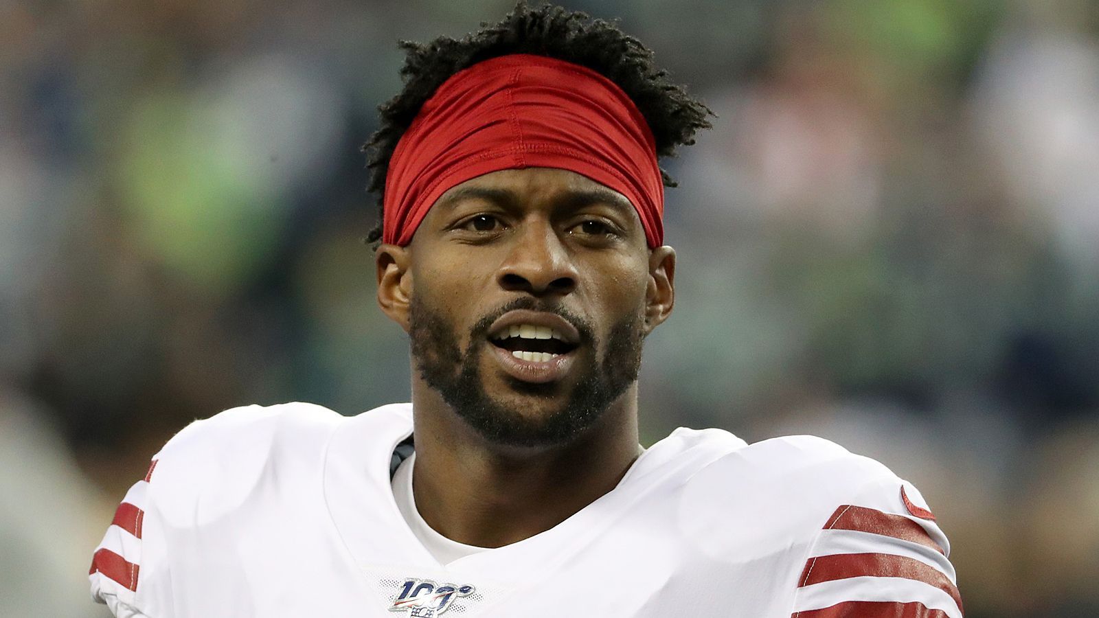 
                <strong>Emmanuel Sanders</strong><br>
                Emmanuel Niamiah Sanders (Wide Receiver der San Francisco 49ers)
              