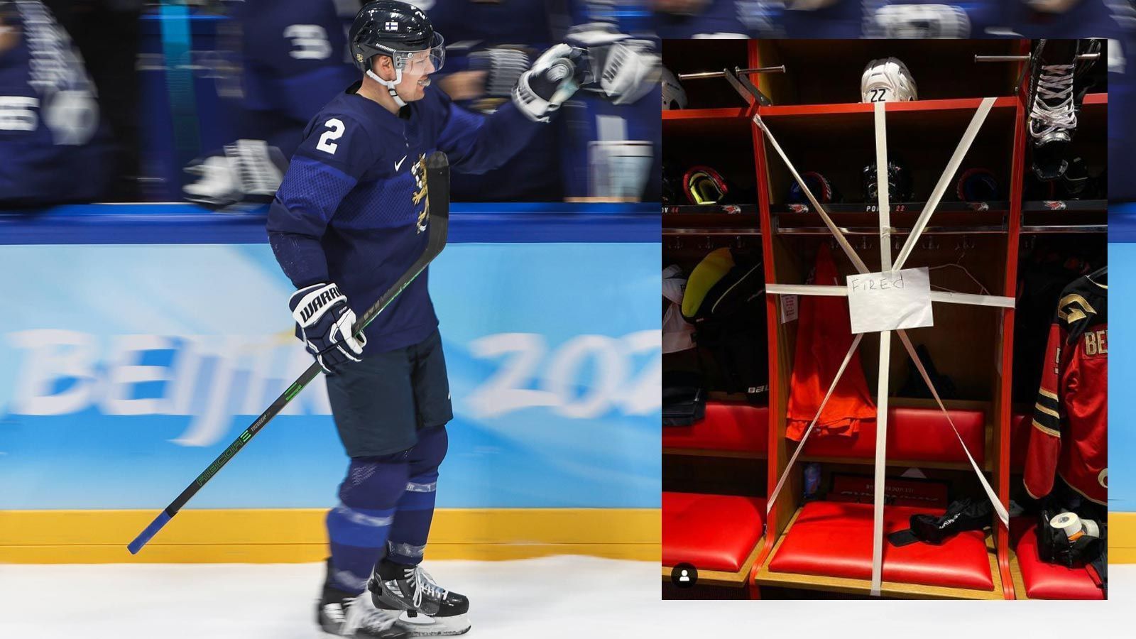 
                <strong>Russischer Klub veräppelt finnischen Olympiasieger</strong><br>
                Mit einem 2:1 gegen Russland hat sich das finnische Team beim olympischen Eishockey-Turnier die Goldmedaille gesichert. Ville Pokka, der den zwischenzeitlichen Ausgleich für die Finnen erzielte, wurde im Nachhinein von seinem russischen Verein über die sozialen Netzwerke hochgenommen. HK Awangard Omsk teilte über Instagram ein Foto des Kabinenplatzes von Pokka. Dieser war "abgesperrt" und mit dem Wort "fired" (deutsch: gefeuert) versehen worden. Der in Sibirien beheimatete Klub hätte es vermutlich deutlich lieber gesehen, wären die Russen Olympiasieger geworden.
              